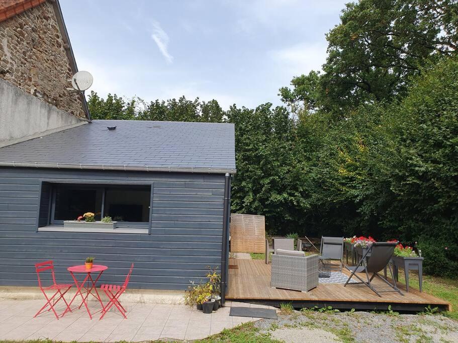 Vakantiehuis De Charme Independant Avec Terrasse Ducey-Les Cheris